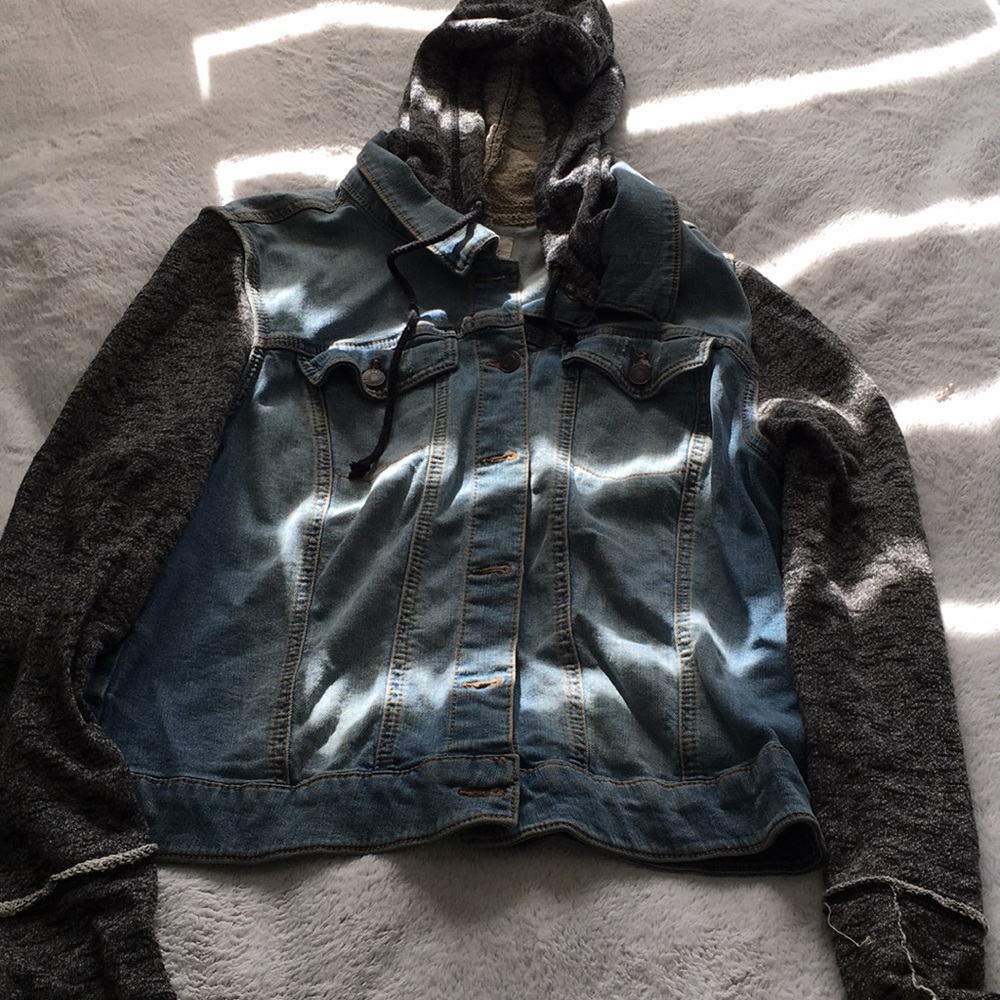 Hooded demon jacket combo